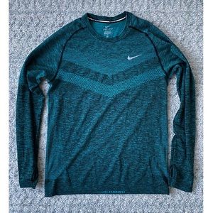 Nike TechKnit Running Long Sleeve Top